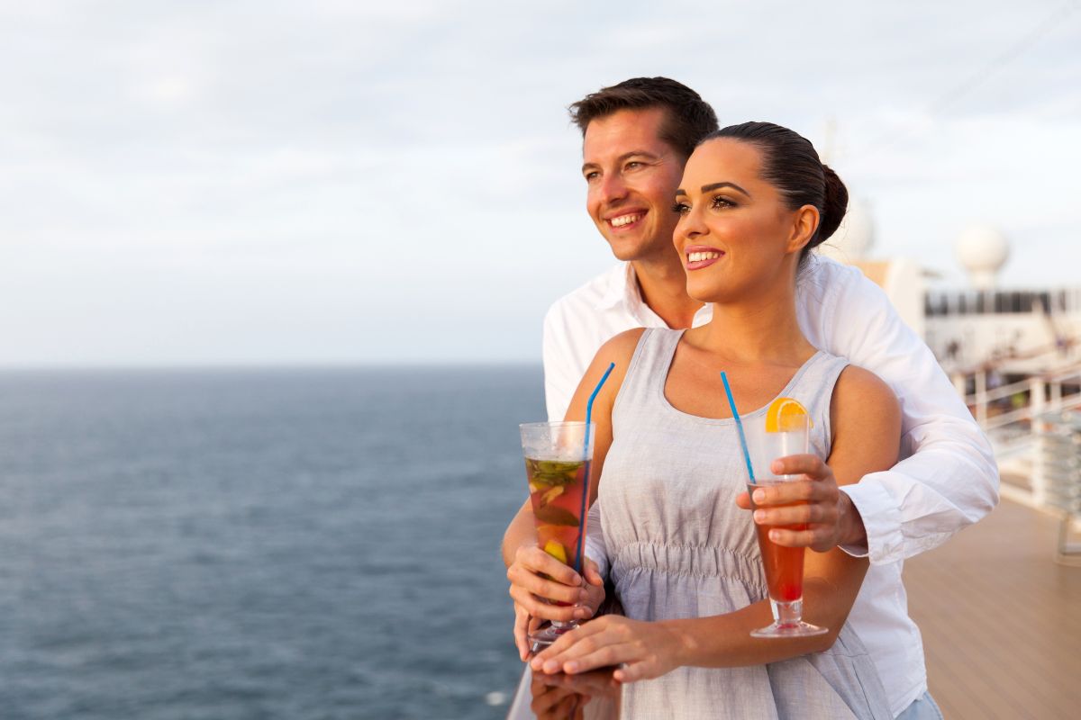 Holland America Line Couple on ship
