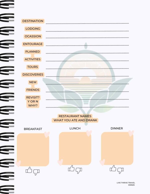 Mindful Travel Journal – A Digital Companion for Intentional Living - Image 13