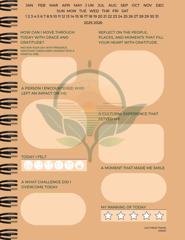 Mindful Travel Journal – A Digital Companion for Intentional Living - Image 12