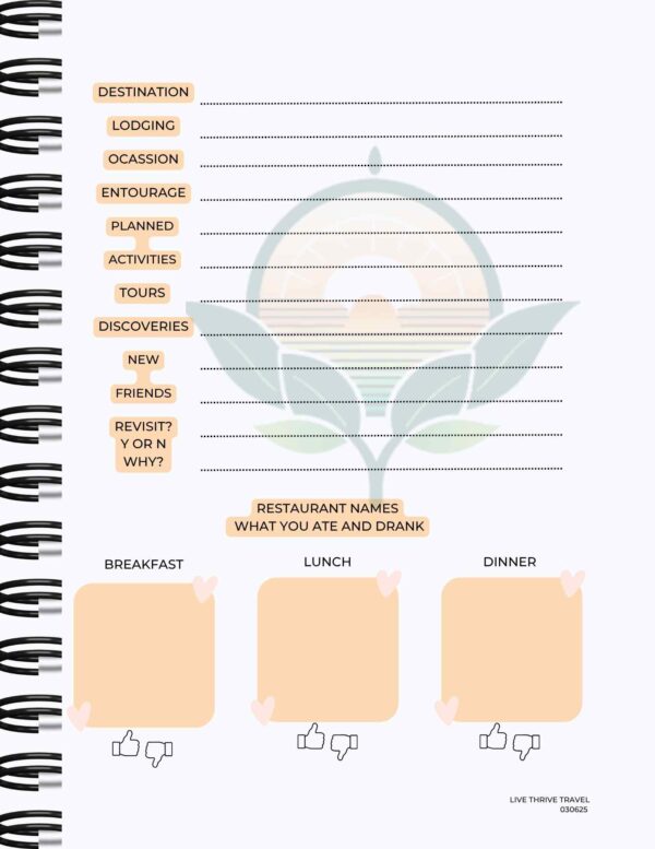 Mindful Travel Journal – A Digital Companion for Intentional Living - Image 11