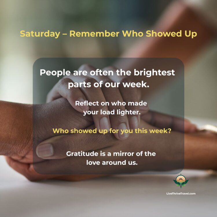 Close-up of hands gently holding in connection — representing gratitude for relationships, kindness, and emotional support.